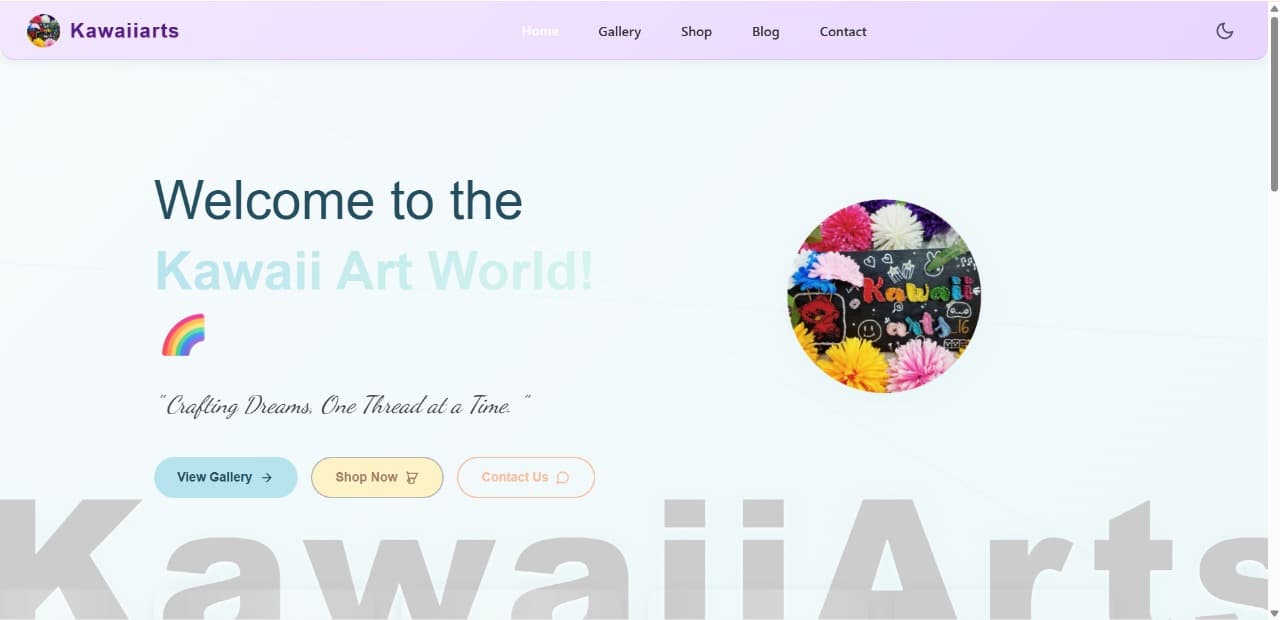 Kawaiiarts – Full Stack E-Commerce Platform